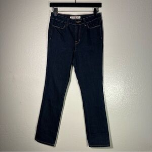 J Brand Bardot Straight Leg Jeans in Dark Blue Wash